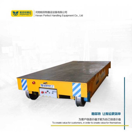 冶金大噸位直軌蓄電池軌道起重電動平車 電瓶電動平板搬運車