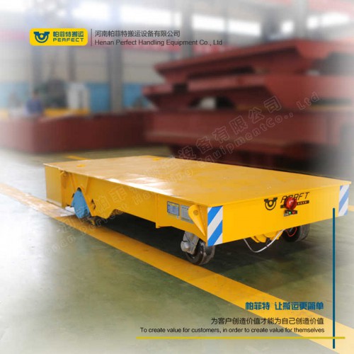 貨物運輸 自動化軌道平車 70噸承重新能源電動平車 車間轉運設備