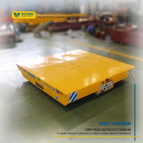 遙控器控制 蓄電池電動(dòng)平車 65噸載重卷材平車 廠家直銷