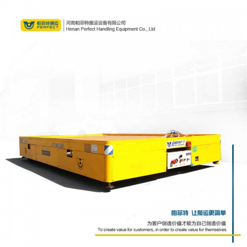 拉運平把車 鋼卷過跨車 70噸承重新能源電動平車 車間轉運設備