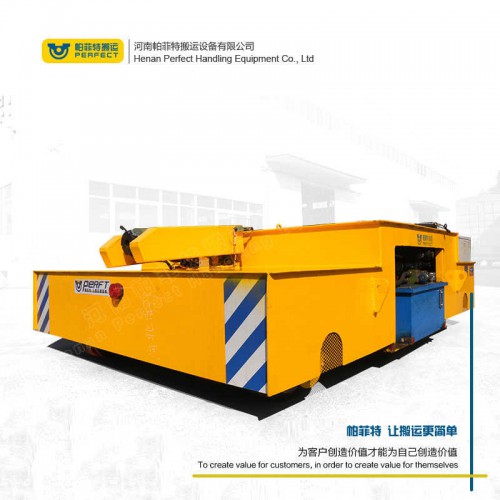 廠家 自動化軌道平車 100噸承重?zé)o軌轉(zhuǎn)運車 廠家直銷