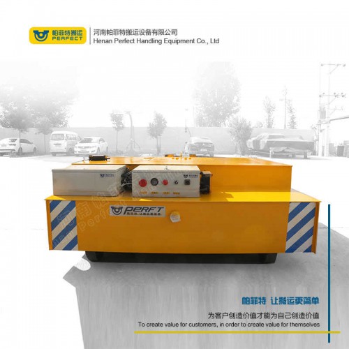 貨物運輸 平板動力軌道車 50噸電動軌道轉(zhuǎn)盤 行車過跨運輸