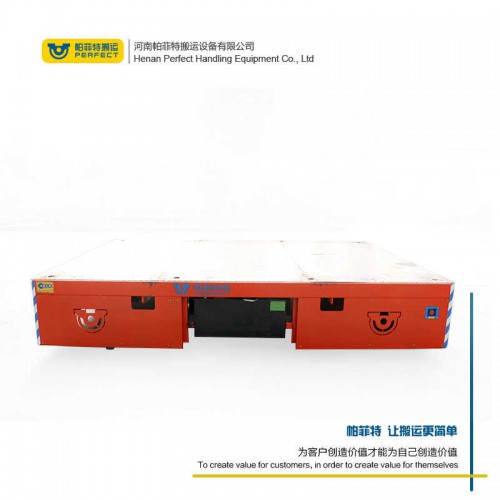 貨物運輸 蓄電池電動平車 75噸載重液壓轉向無軌車 車間轉運設備