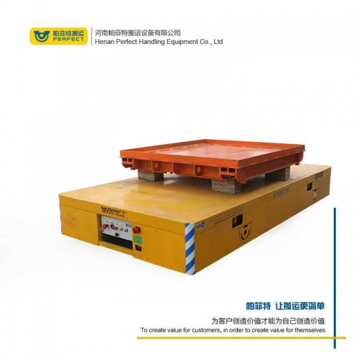 貨物運(yùn)輸 無軌模具車 40噸重型流水線電動平車 行車過跨運(yùn)輸