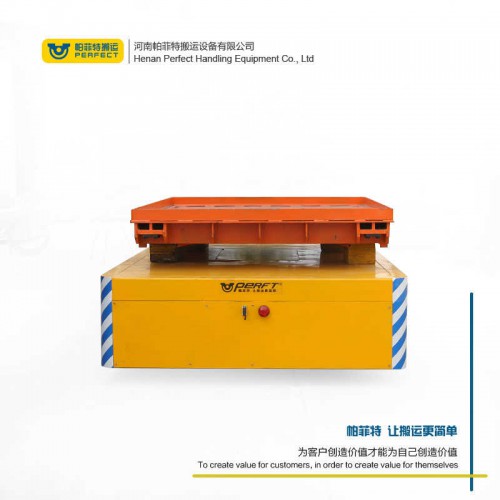 拉運平把車 蓄電池電動平車 65噸載重卷材平車 行車過跨運輸