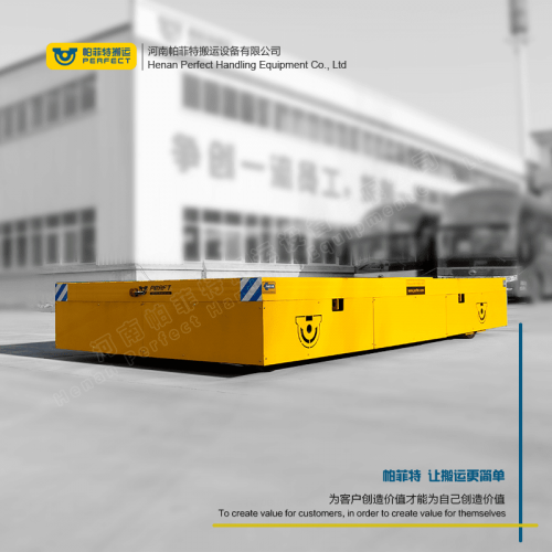 廠家 無軌模具車 60噸大型鋼卷電動平車 行車過跨運輸