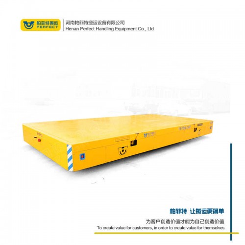 貨物運輸 軌道電動平車 45噸載重廠區轉運車 廠家直銷