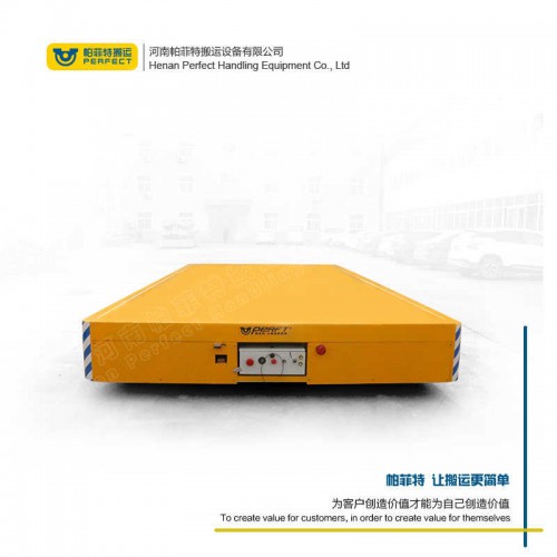 遙控器控制 平板動力軌道車 70噸承重新能源電動平車 廠家直銷