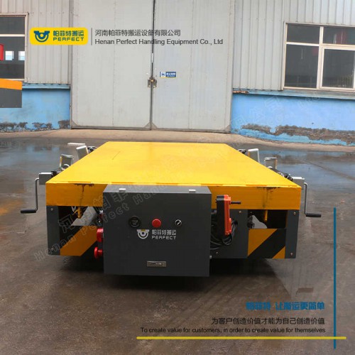 遙控器控制 鋼卷過跨車 300噸重重型軌道車 行車過跨運(yùn)輸