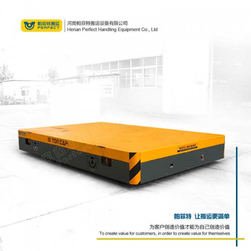 貨物運輸 自動化軌道平車 150噸軌道式電瓶車 行車過跨運輸