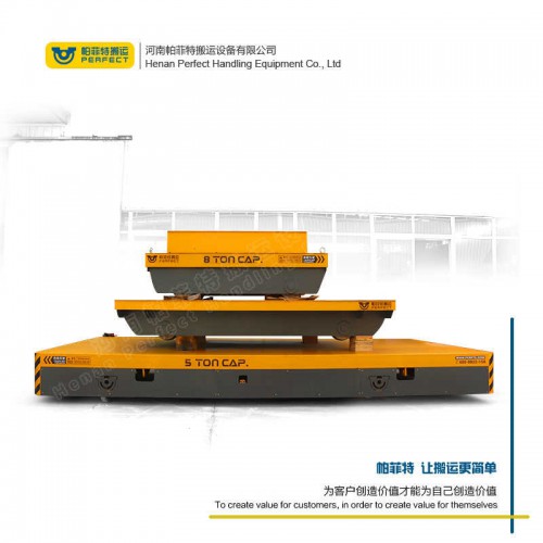 遙控器控制 平板動力軌道車 40噸重型流水線電動平車 廠家直銷