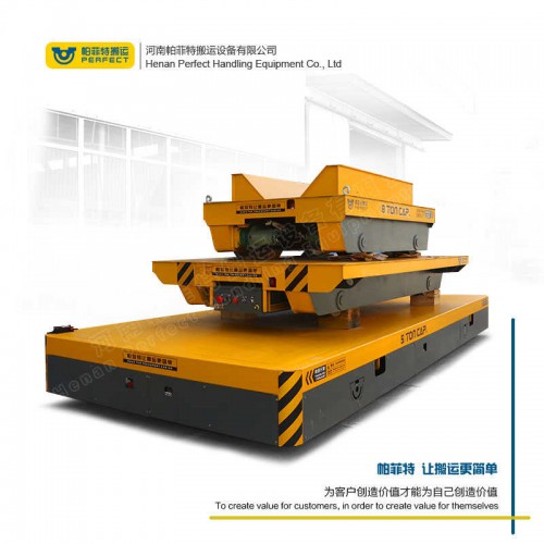 貨物運輸 平板動力軌道車 70噸承重新能源電動平車 行車過跨運輸