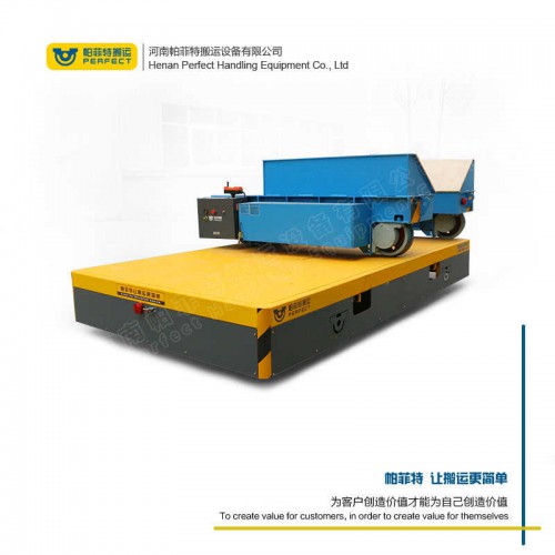 貨物運輸 橫移電動平車 100噸承重無軌轉運車 車間轉運設備