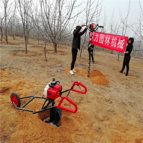 手持式地鉆 螺旋地鉆挖坑機械