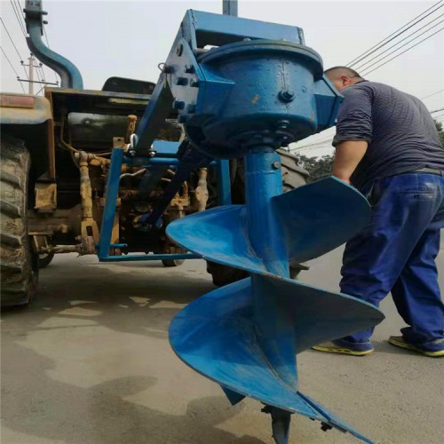 拖拉機挖坑機 拖拉機植樹打眼機轉(zhuǎn)速