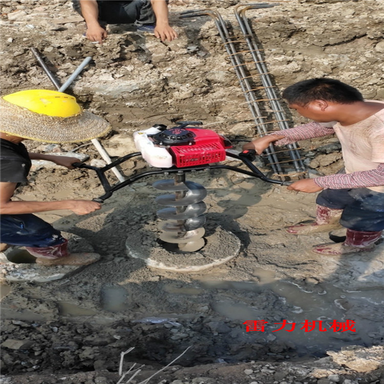 便攜式樁芯清理機 挖樁芯取土清理機