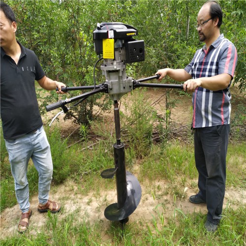 栽樹鉆坑機 種樹機器 農(nóng)用苗木打坑機種類