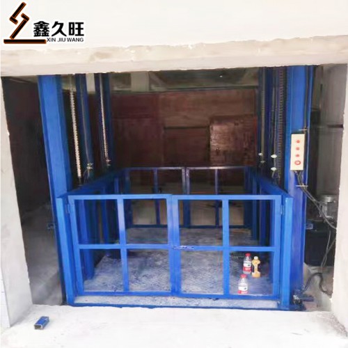 供應導軌式升降貨梯 電動升降平臺