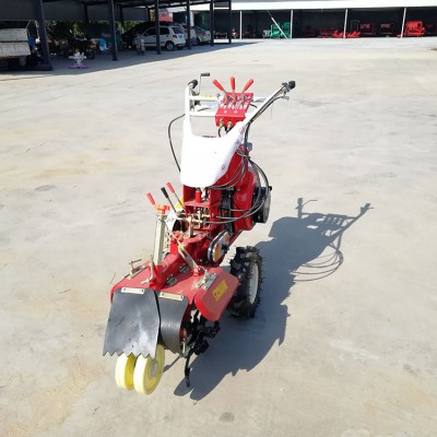 小型開(kāi)溝機(jī) 果園用小型開(kāi)溝機(jī) 手把可調(diào)甘蔗培土機(jī)