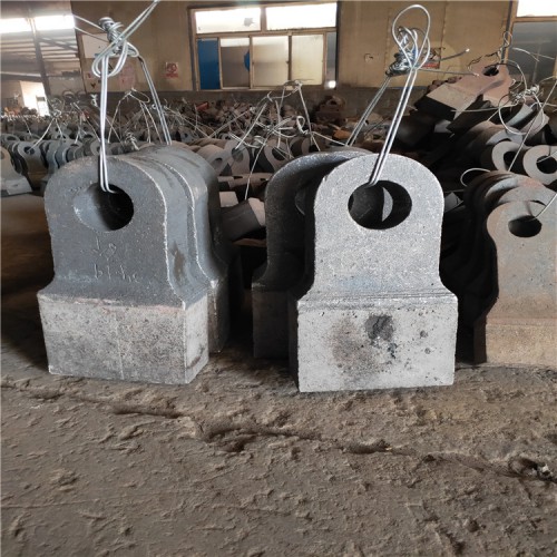 河北邢臺安徽黃山高鉻合金錘頭高錳鋼甩錘價格