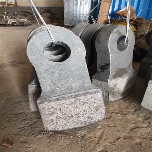 破碎機高鉻錘頭耐磨高錳鋼甩錘粉煤機合金羅錘子制砂機碎石機