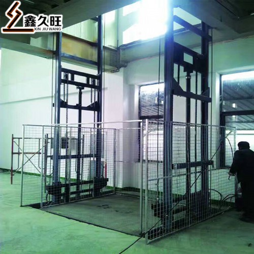 防墜簡易提升機 倉庫貨物升降平臺