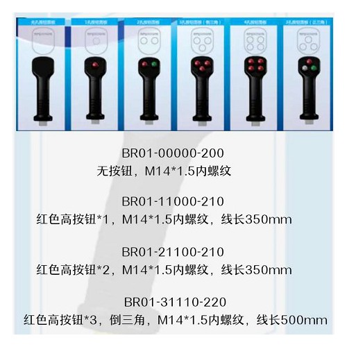 BROOWE手柄，液壓手柄，BR01系列  工程機械手柄