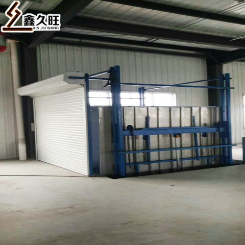 生產(chǎn)定做倉(cāng)庫(kù)廠房施工用貨物提升機(jī) 導(dǎo)軌式液壓升降貨梯