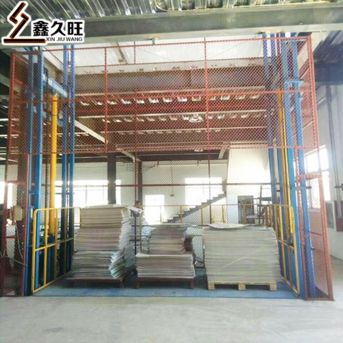 簡(jiǎn)易液壓升降機(jī)貨梯 導(dǎo)軌式廠房防墜貨梯