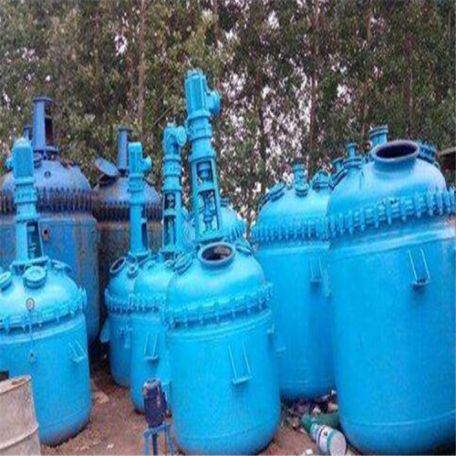 處理40臺(tái)2立方二手搪瓷反應(yīng)釜8成新