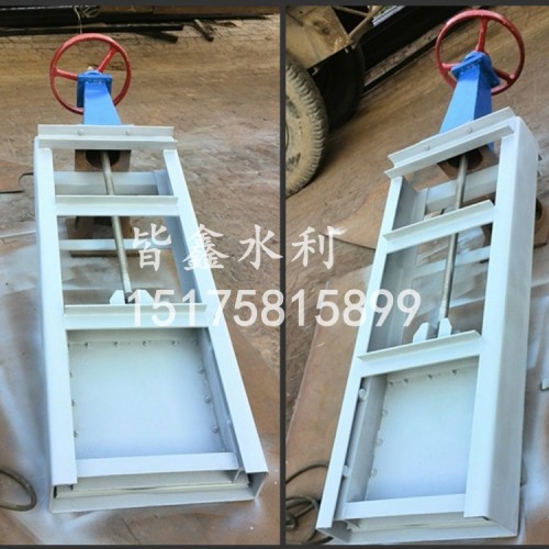 拱形閘門 電動渠道閘門 不銹鋼閘門