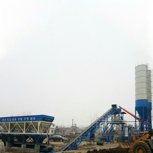 工程混凝土攪拌站 攪拌站設(shè)備 60攪拌站 混凝土攪拌站