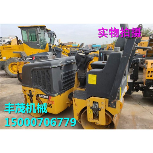 婁底二手膠輪壓路機 二手10噸雙鋼輪壓路機低價全網直銷