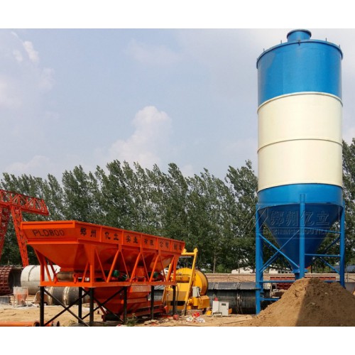 混凝土攪拌站 HZS25攪拌站設(shè)備 小型混凝土攪拌站