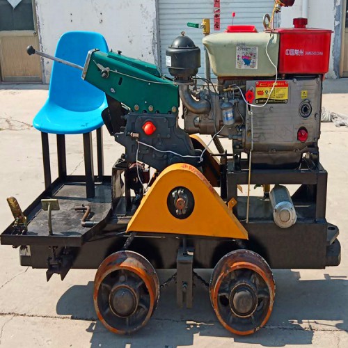 礦用小型一噸柴油機車 簡易型礦井火車頭