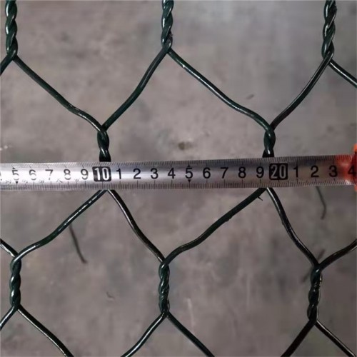 鉛絲石籠網 包塑墨綠熱鍍鋅石籠網 六角網廠家亞奇