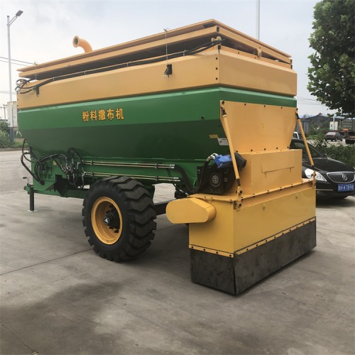 公路灰料鋪布機 白灰撒布車 粉料鋪撒