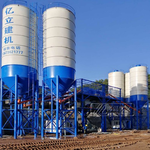 混凝土攪拌站設備報價表 2020年攪拌站設備全新報價 億立