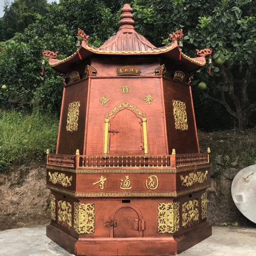 元寶爐生產(chǎn)廠家定制塔形六角化寶爐