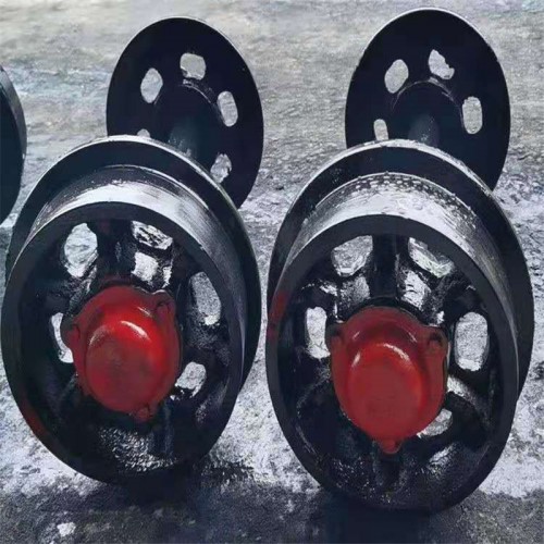 礦車輪對 鑄鋼礦車輪對生產廠家