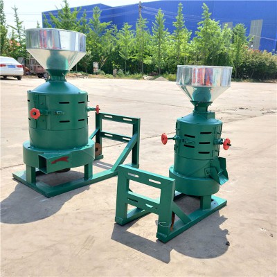 樂民牌谷子磨米機 碾谷子小米機 黑龍江小米加工磨米機