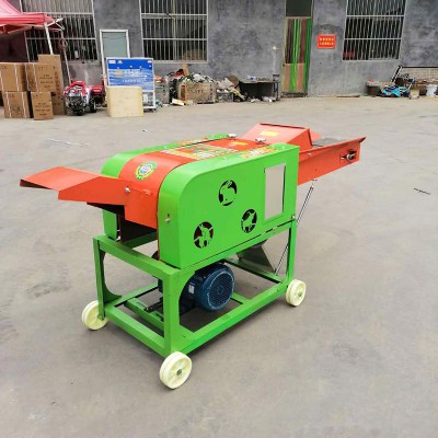 鍘草粉碎機 牛羊鍘草粉碎機 家用小型牛羊鍘草機