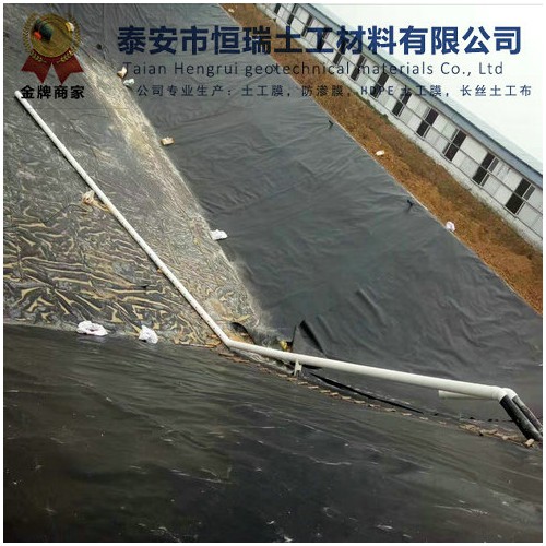 化糞池防滲膜哪里有 1.2mmHDPE防滲膜批發(fā)價多少