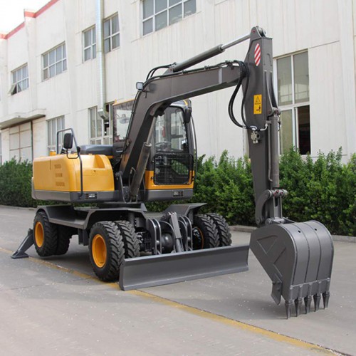 輪式挖掘機 負載敏感系統 動作快油耗低 直銷