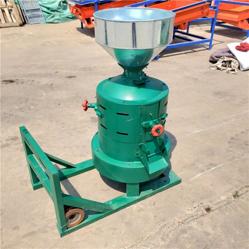 樂民牌薏米脫殼機 谷子剝殼磨米機 高粱磨米機