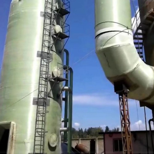 廢氣酸霧處理設備 玻璃鋼凈化塔廠家 尾氣吸收塔