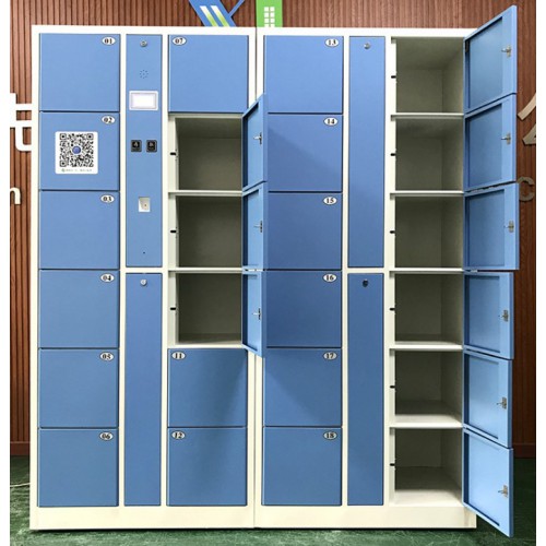 深圳廠家直銷游樂場指紋存包柜支持定做