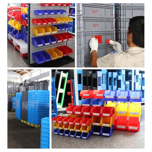 零件盒 pe塑料長(zhǎng)方形加厚斜口組合零件盒 工廠價(jià)格優(yōu)惠