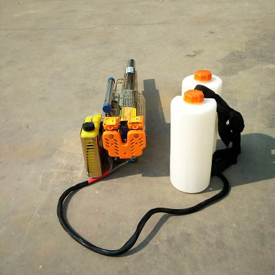 樂(lè)民牌脈沖打藥機(jī) 脈沖熱力煙霧彌霧機(jī) 雙管消毒打藥彌霧機(jī)