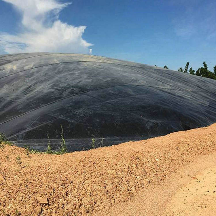 光面HDPE防滲膜生產工藝 沼氣池頂膜 垃圾填埋場專用HDPE防滲膜